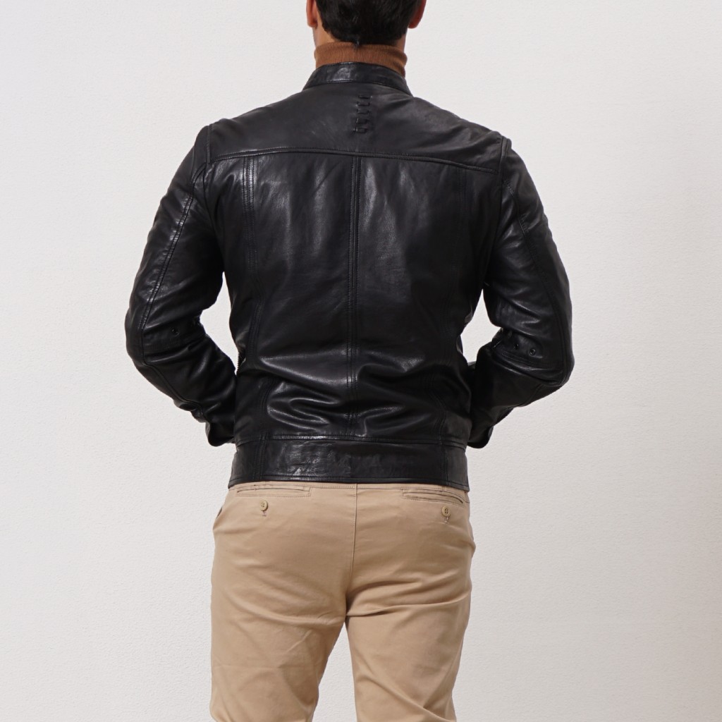 100% leather jacket