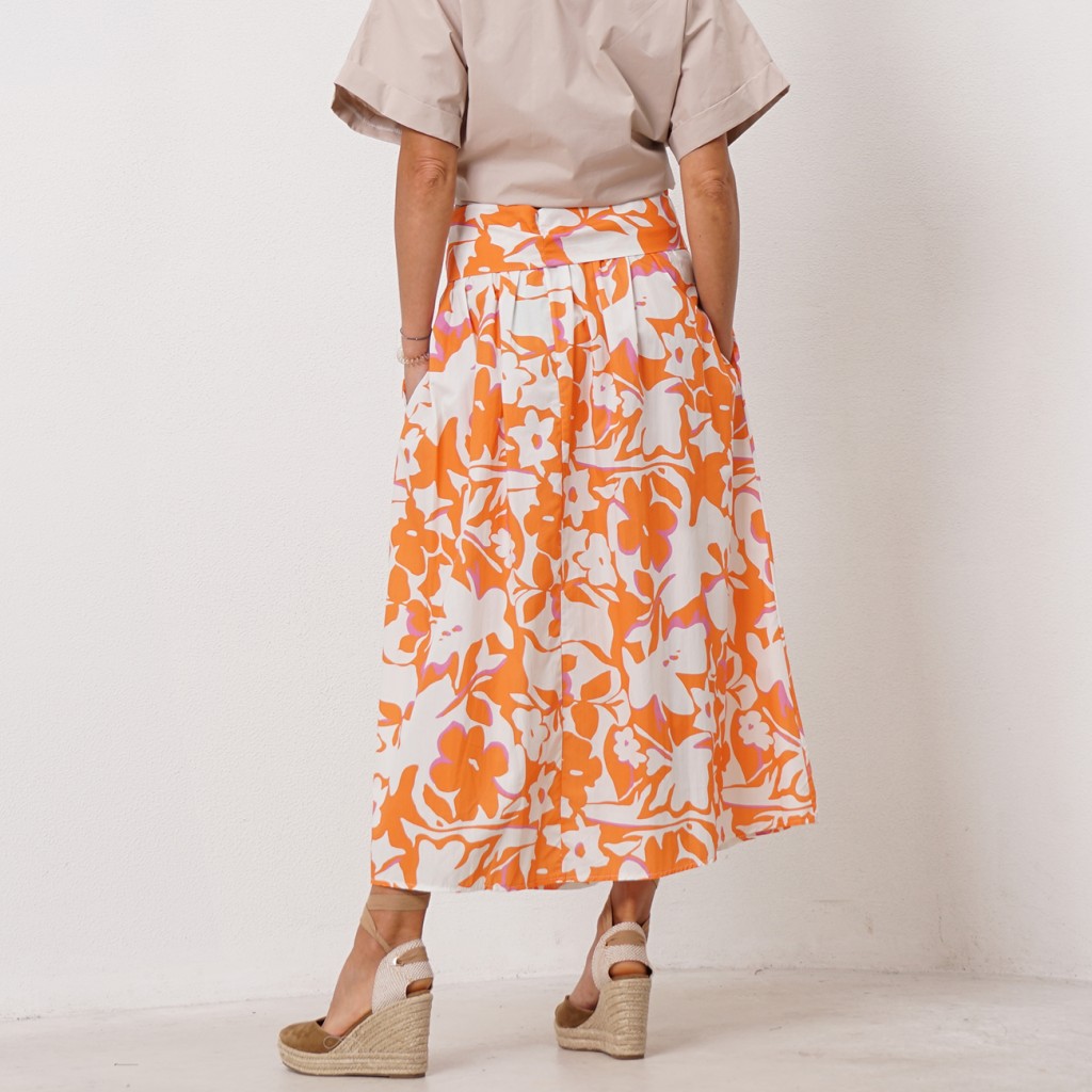 poplin skirt (100% cotton)