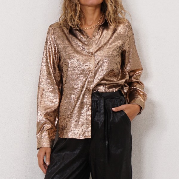 shiny blouse (lurex)