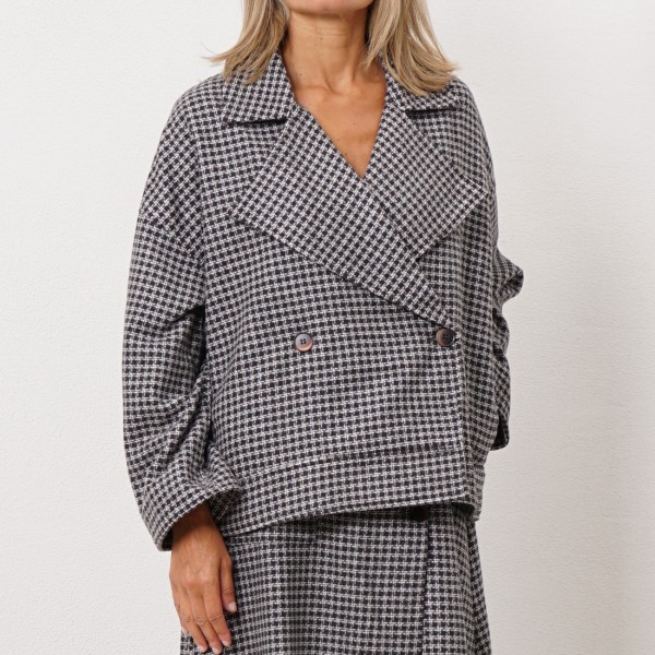 farmhouse jacket with rayon