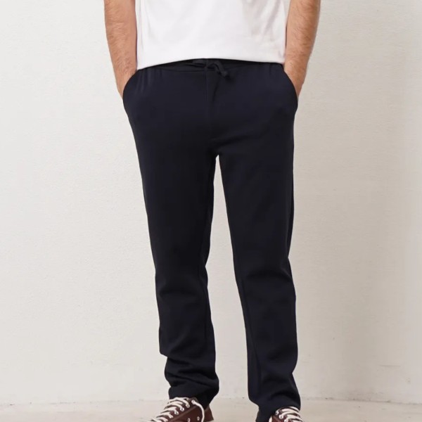 Cotton pants with spandex