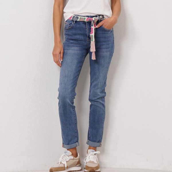 jeans with/belt (crochet)