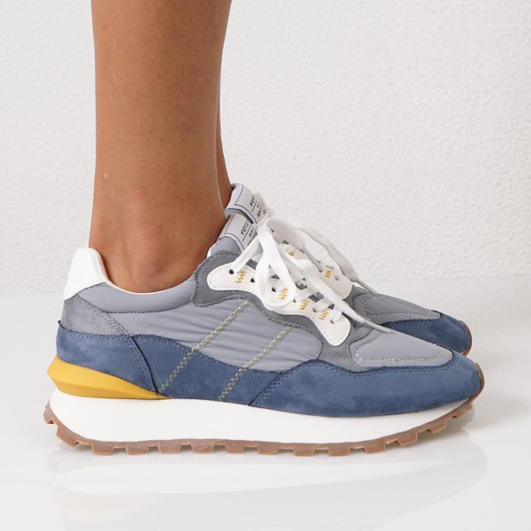 sneaker with applications