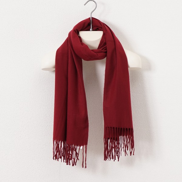 Fringed scarf (soft touch)
