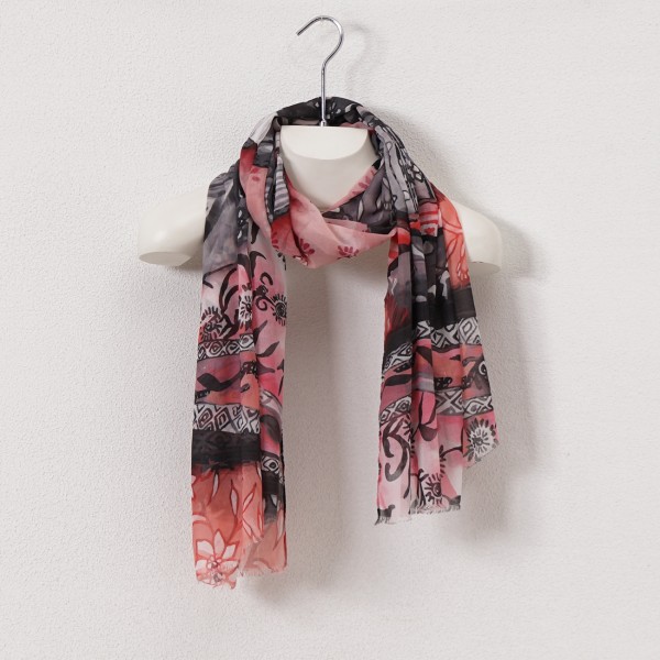 viscose/cotton scarf