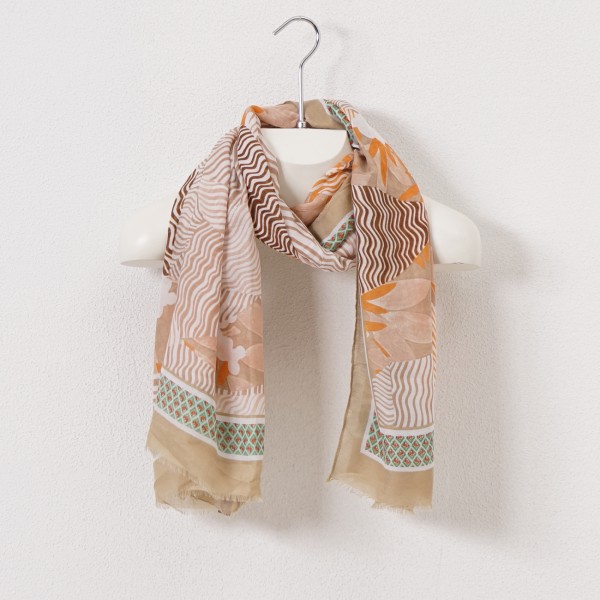 cotton/viscose scarf