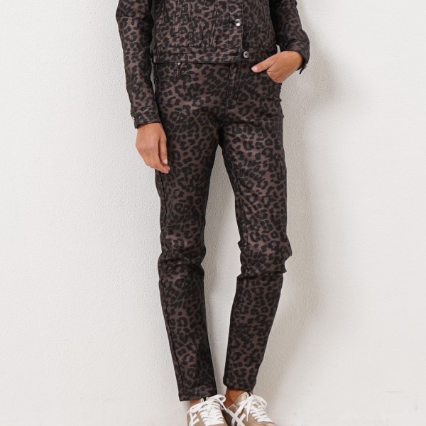 cowboy pants with elastane (animal print)