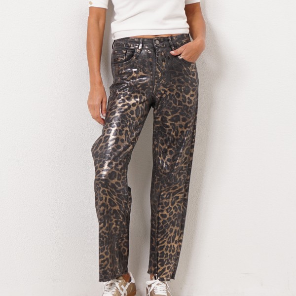 pantaloon with elastane (animal print)