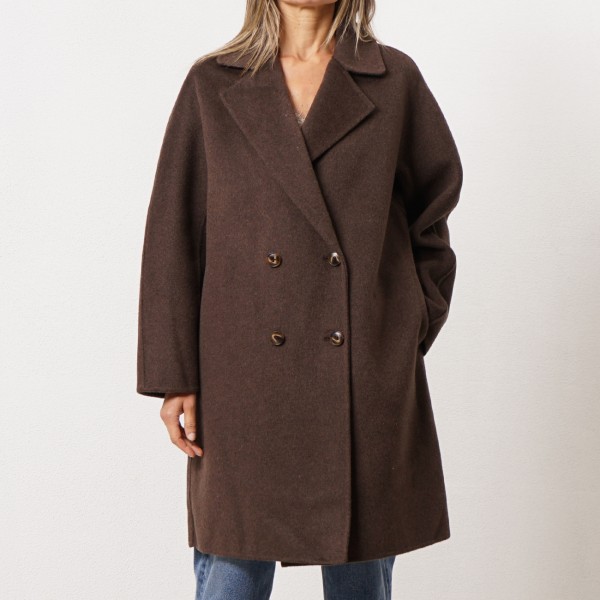 Farmhouse coat with invisible seams (handmade) (premium)