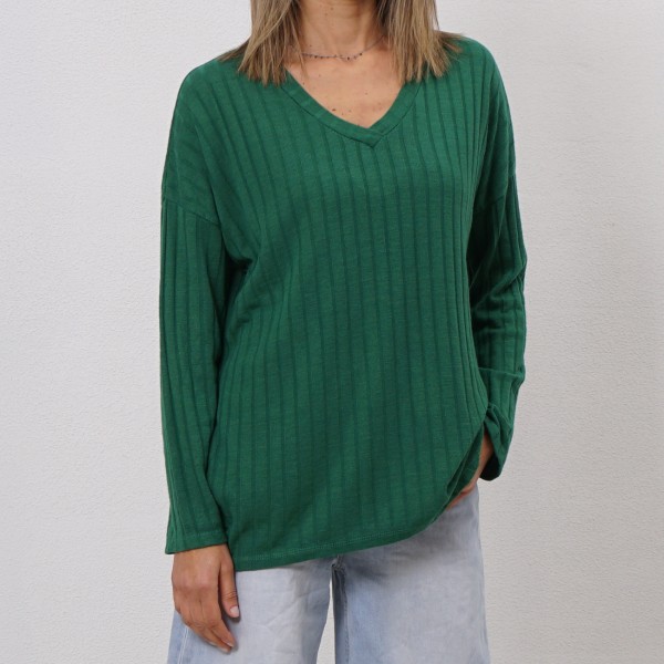 knit sweater (cotton)