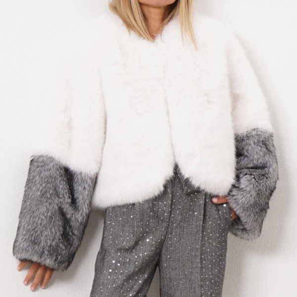 fur bolero