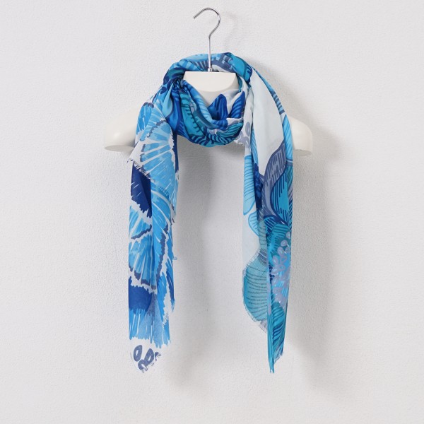 cotton/viscose scarf