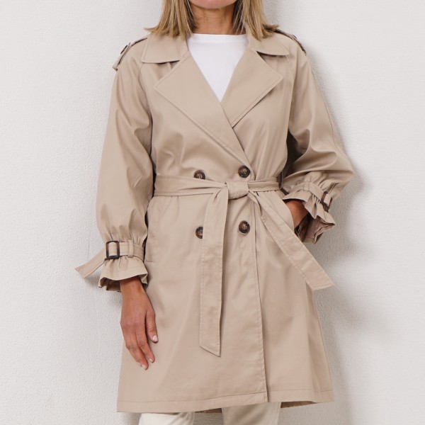 canvas trench coat