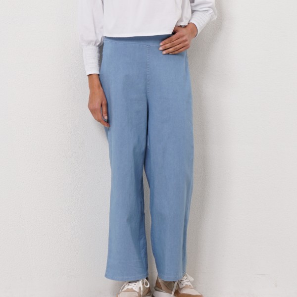 denim pantaloons with elastane