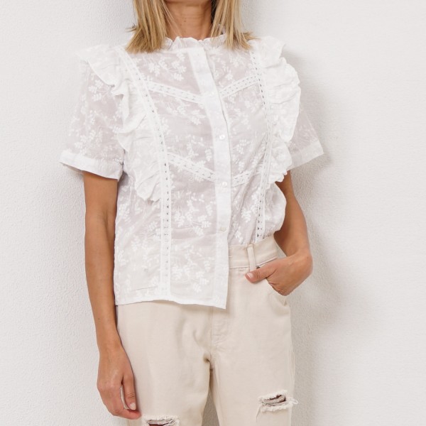 English Embroidery blouse