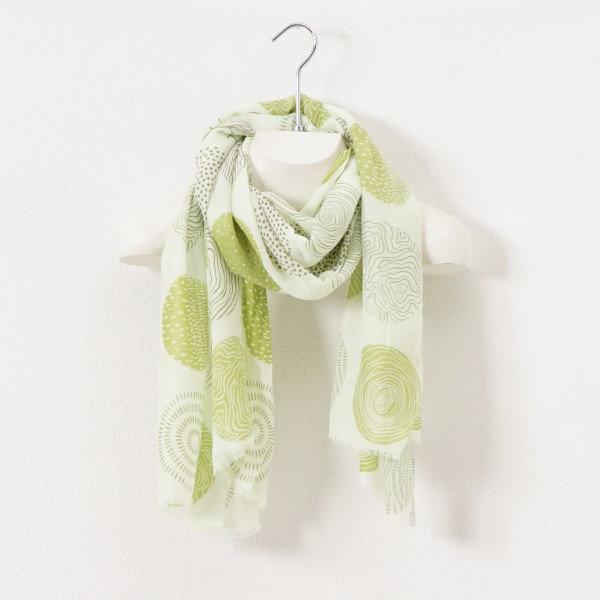 viscose/cotton scarf