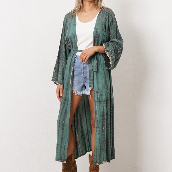 casaco tie dye em viscose (textura suave)