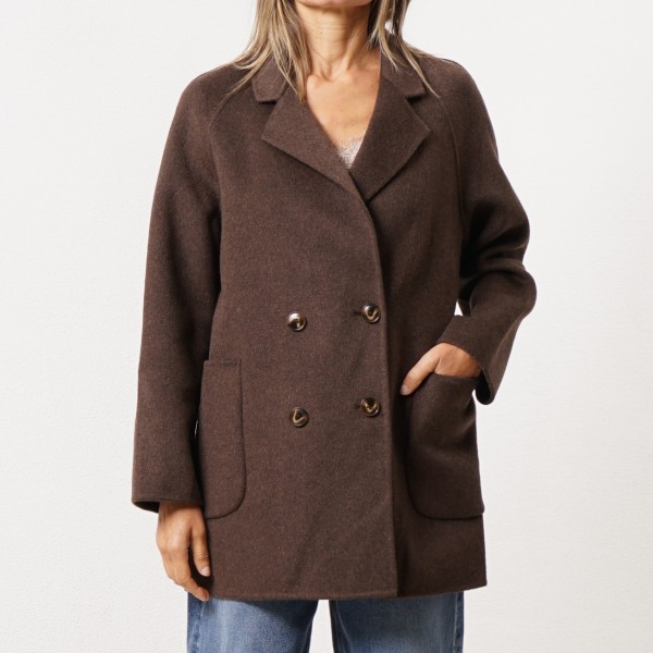 Farmhouse coat with invisible seams (handmade) (premium)