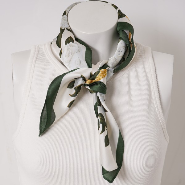 Satin scarf