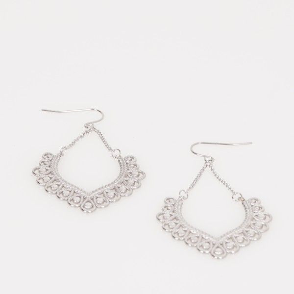 earrings in stainless steel (surgical steel) without nickel