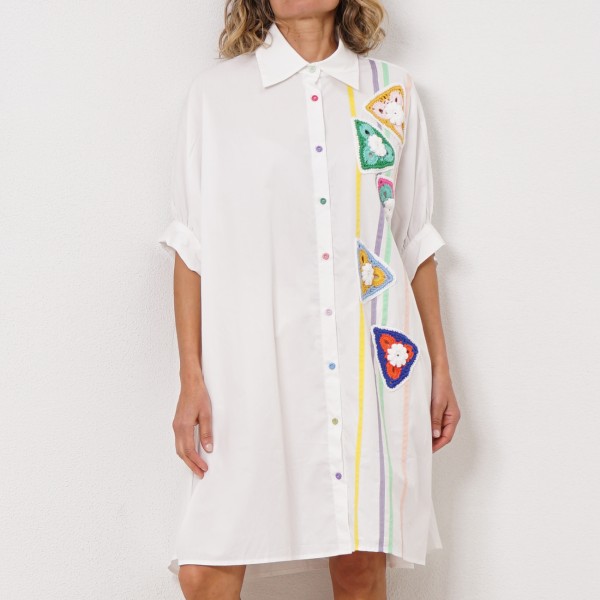 dress/shirt with/ embroidery