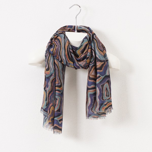 cotton/viscose scarf