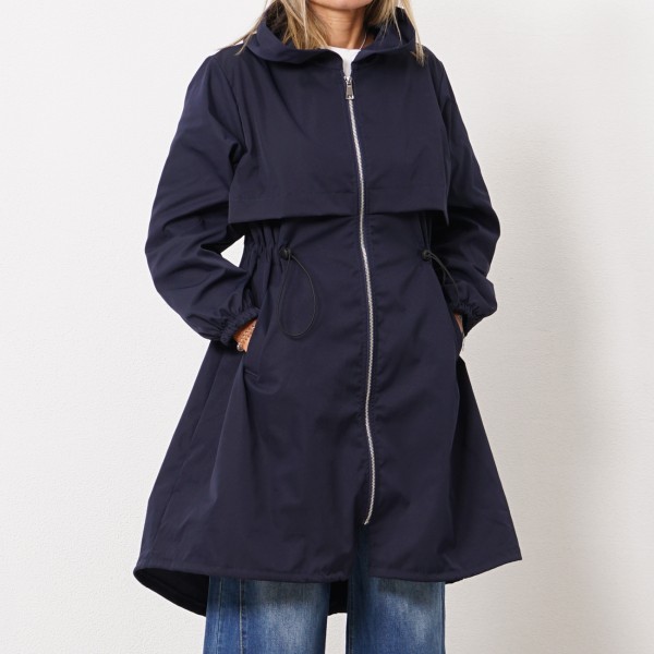 parka with waterproof ties