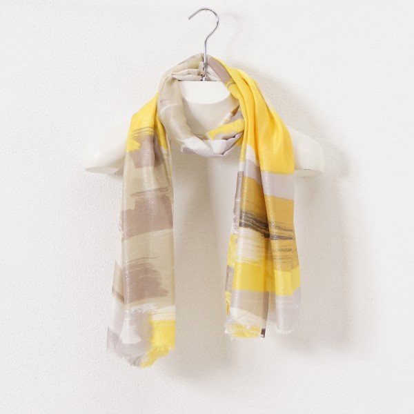 scarf with lurex (cotton/viscose)