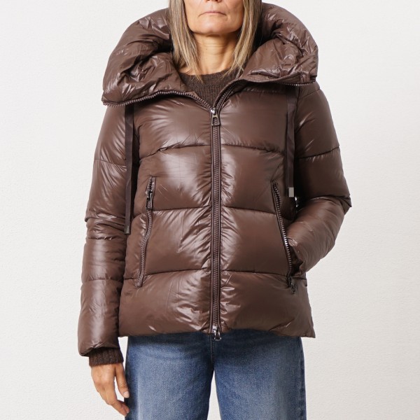 Padded jacket with hood