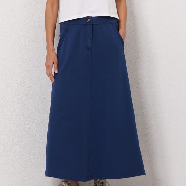 cotton terry skirt