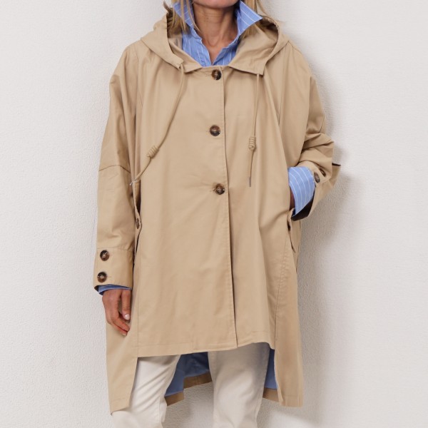 oversize trench coat with lining