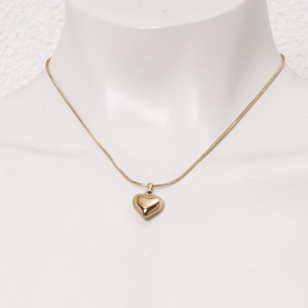 Stainless steel (surgical steel) necklace, nickel-free