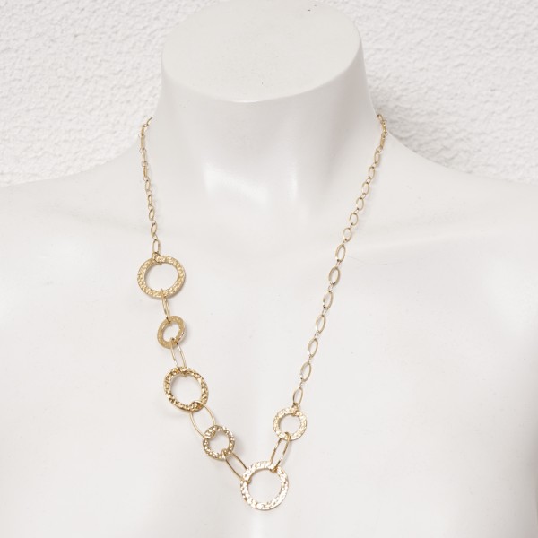 stainless steel necklace (surgical steel) without nickel