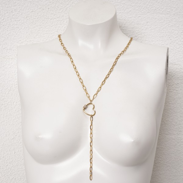 stainless steel necklace (surgical steel) without nickel