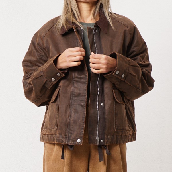 Oversized jacket (greasy)