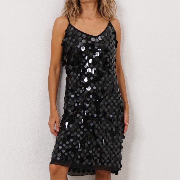 dress with/ sequins