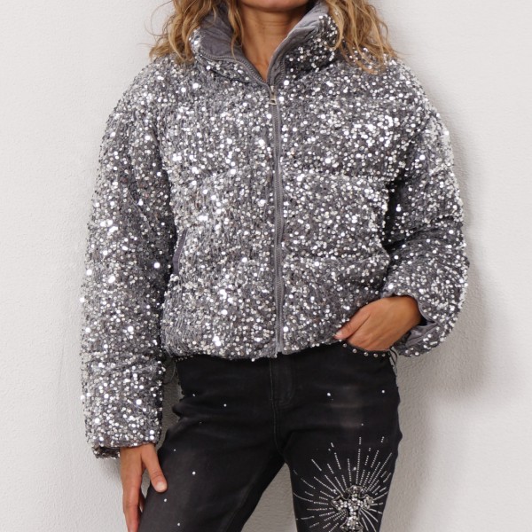 blouse with/sequins