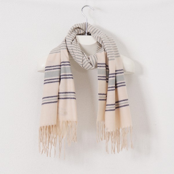 scarf with/fringes (soft touch)