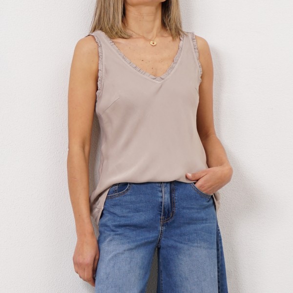 blouse (top) w/ silk