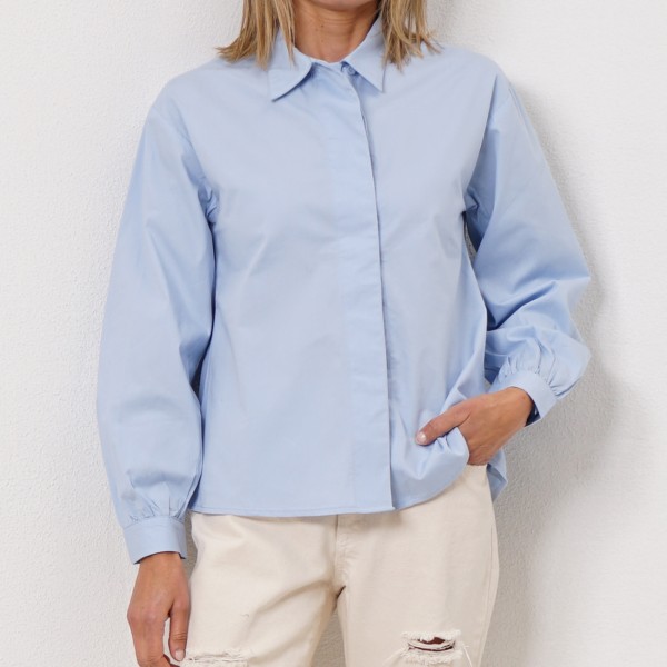 poplin blouse (100% cotton)