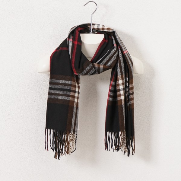 scarf with fringe (soft touch)