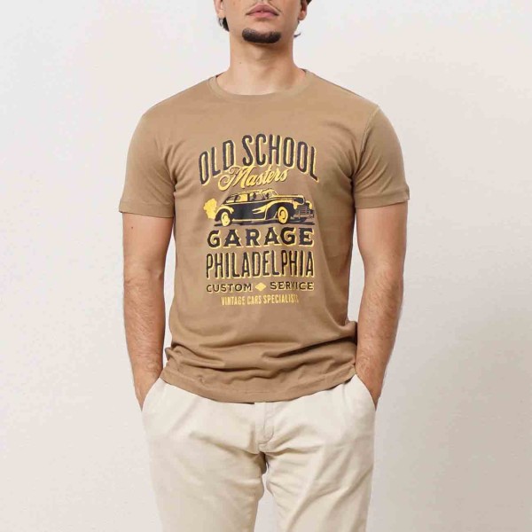 Cotton t-shirt with print