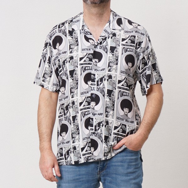 viscose printed shirt