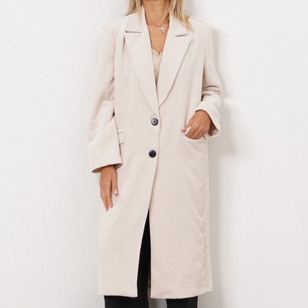 corduroy coat (oversize)