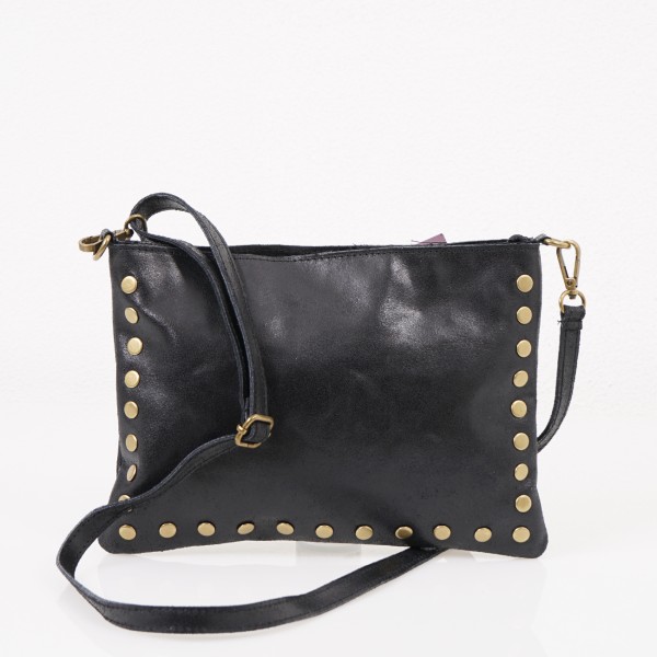 leather bag with studs