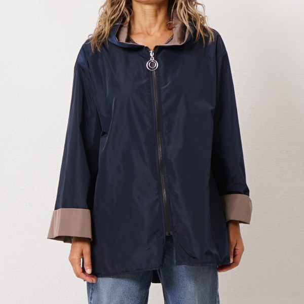 Waterproof parka with hood