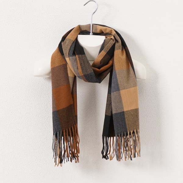 Fringed scarf (soft touch)