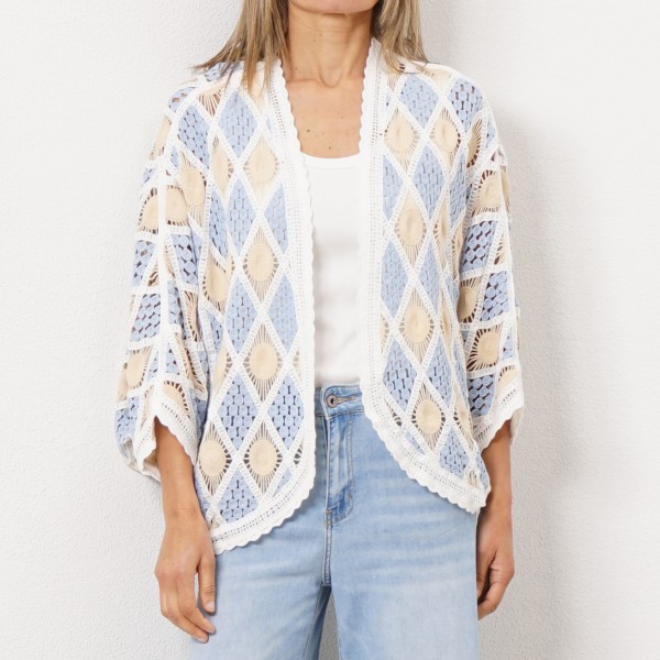 knitted coat (crochêt)