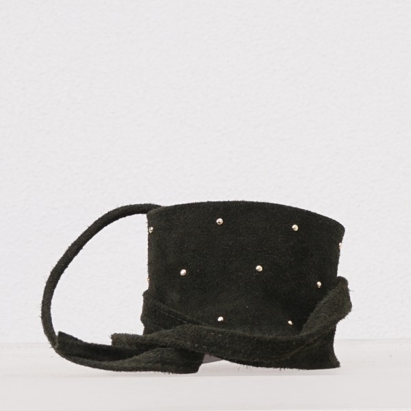 leather belt with studs