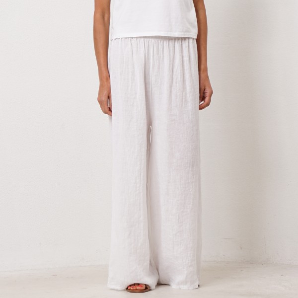 100% linen pantaloons